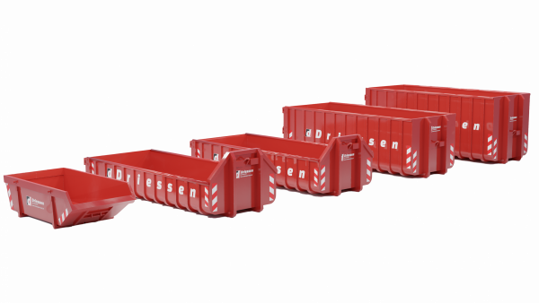 Diverse containers